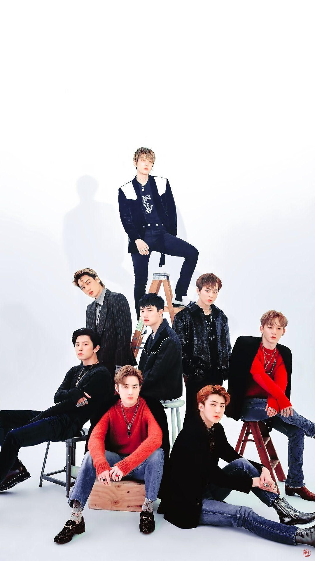 Exo Boy Band Group Wallpaper Download | MobCup