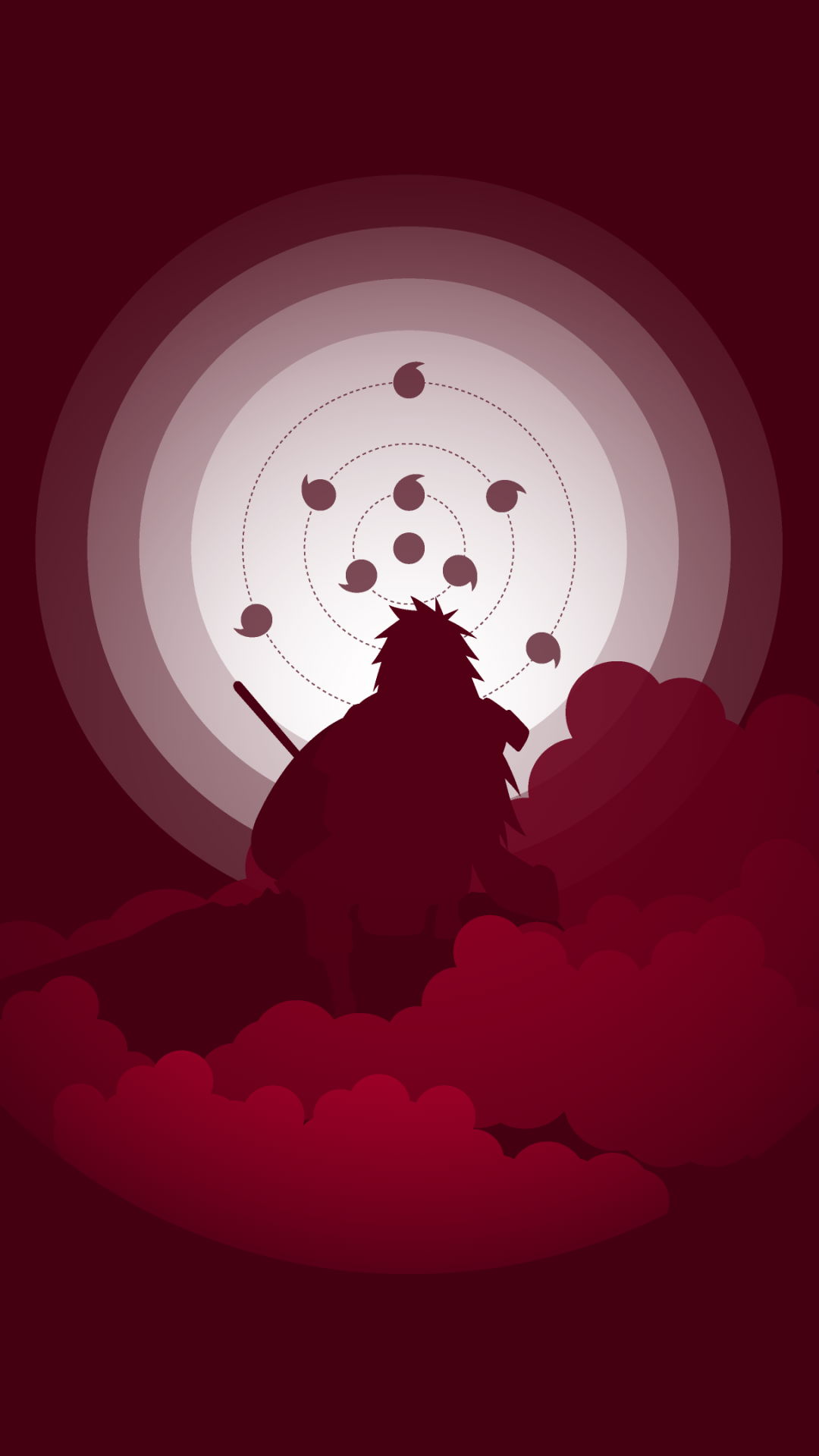 Minimalist Madara Uchiha