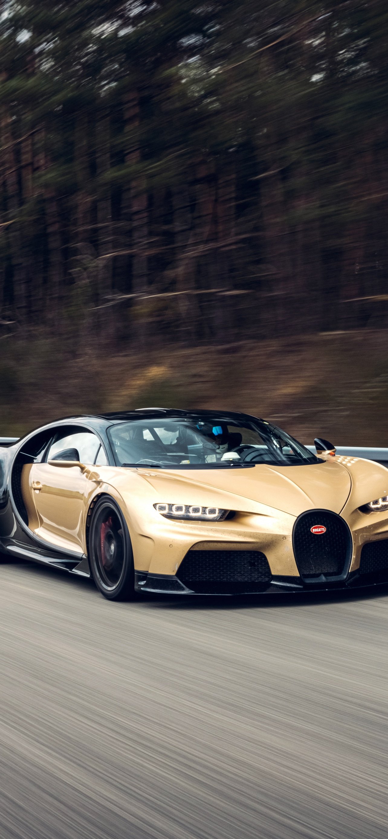 Download The Luxurious Gold Bugatti Veyron Car Wallpaper | Wallpapers.com