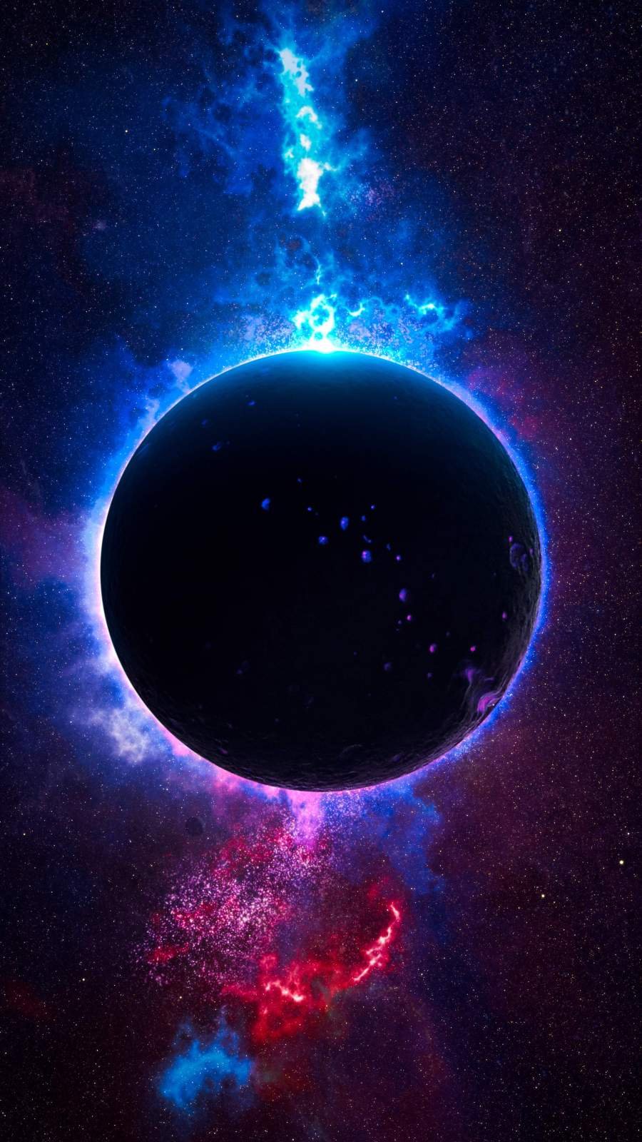 Premium Photo | Stunning realistic wallpaper of a black hole deep space  starry astrophotography universe cosmus space background generative ai