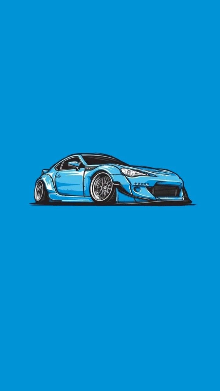 Classic - Blue Car Wallpaper Download | MobCup