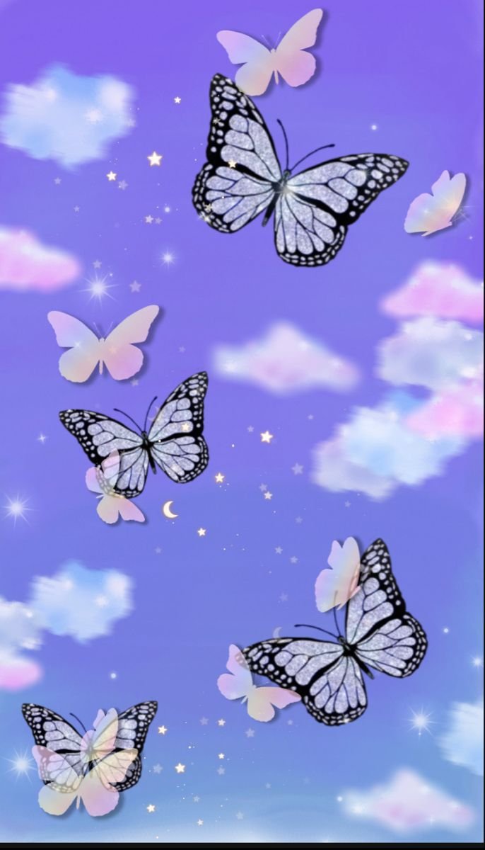 Butterfly Aesthetic Wallpaper  NawPic