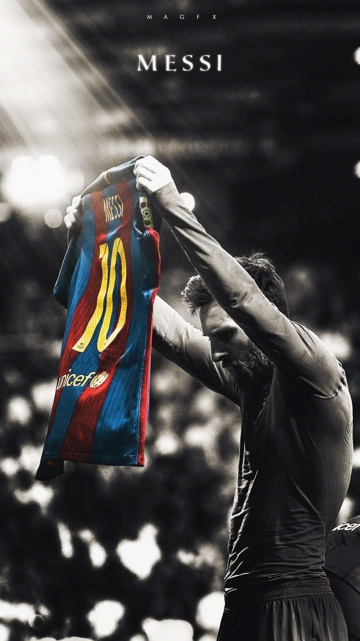 Lionel Messi Wallpaper 4K AMOLED Football player 1581
