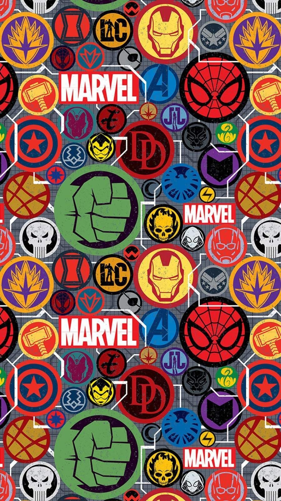 Marvel avengers logo Wallpapers Download | MobCup